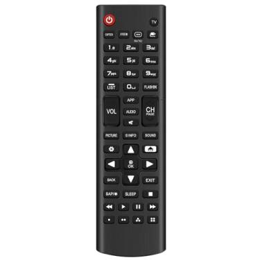 Imagem de AKB75095331 controle remoto de substituição compatível com LG Smart TV 55LV640S-UB 49LV640S-UB 43LV640S-UB 43LV640S 49LV640S 55LV640S 55LV640SUB 49LV640SUB 43LV640SUB 43LV640SUB