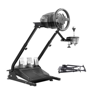 Imagem de VEVOR Suporte para volante de corrida G29 G920, adequado para Logitech G27/G25/G29, Thrustmaster T80 T150 TX F430, pedais de roda não incluídos