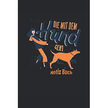 Imagem de Der mit dem Hund geht Notizbuch