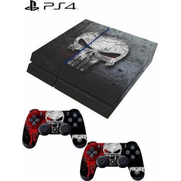 Imagem de Skin Adesivo Playstation 4 Ps4 Fat Justiceiro Punisher - Resitank