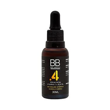 Imagem de Serum Facial Vitamina C + Açaí Oil, Bee Basics Cosmeticos Naturais, Amarelo Clasro, 30 ML