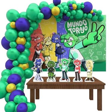 Imagem de Kit Decoração Festa de Aniversário Infantil Mundo Torajo