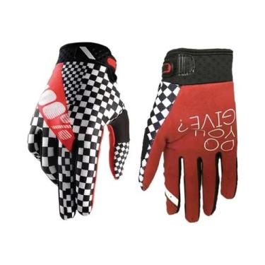 Imagem de Luvas De Corrida De Motocross De Dedos Longos Para Mtb Bmx Atv Motocic