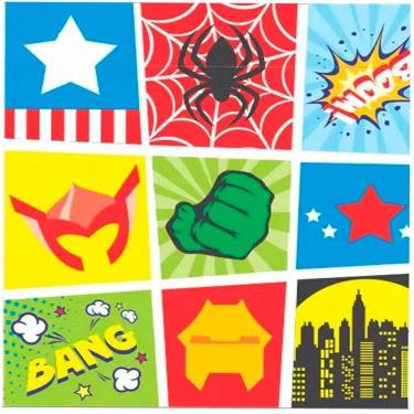 Imagem de Tnt Estampado Heróis - 5 Metros