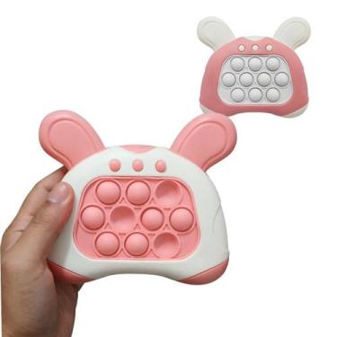 Imagem de Pop-it Brinquedo Eletrônico Anti Stress com Som e Luz Coelhinho - Well