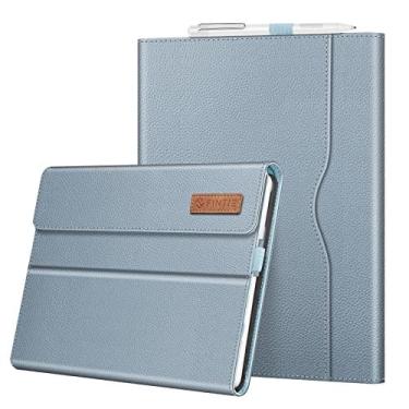 Imagem de Capa protetora Fintie para Microsoft Surface Go 3 2021/Surface Go 2 2020/Surface Go 2018 - Capa empresarial portfólio multiângulo com bolso, compatíve