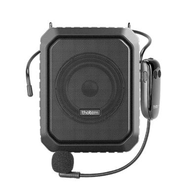 Imagem de Amplificador Profissional Portátil De Voz Thotem Ax, 18w De Potência E Acompanhado De 2 Microfones