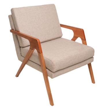 Imagem de Poltrona Sala Esmeralda Espuma D26 Encosto D20 Com Braços Diversas Cor