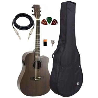 Imagem de Violão Elétrico Strinberg Fs4d Tos + Capa Reforçada (TOS)