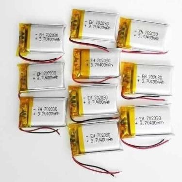 Imagem de 2 Bateria 400 Mah 2 Fios 3,7v Nova - bgb