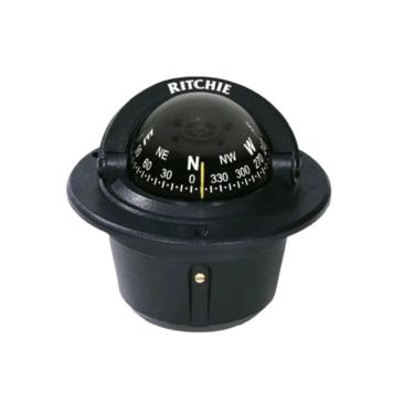 Imagem de Bússola de Navegação Marítima Ritchie Embutir Explorer F50 Preto