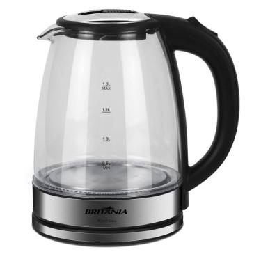 Imagem de Chaleira Elétrica Britânia Bch11 Glass 1 8l Light Controll Li