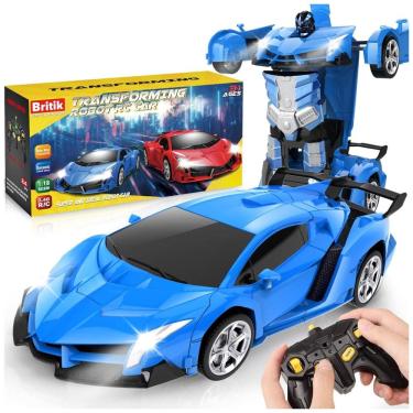 Imagem de Carro de Controle Remoto Transformável para Crianças - Britik