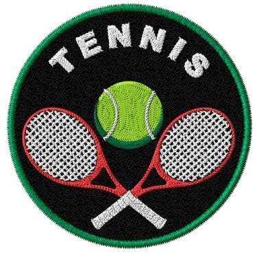 Imagem de Patch de tênis bordado ferro em remendos para roupas, mochilas, bolsas, jeans, jaquetas tamanho 7,6 cm ID45095