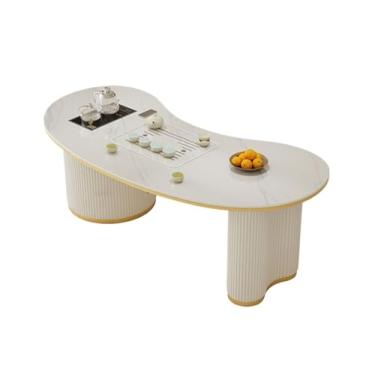 Imagem de Mesa de Chá Mesa de pedra, mesa de chá, mesa de escritório multifuncional minimalista moderna, mesa de chá Kung Fu Mesa Lateral
