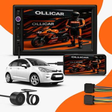 Imagem de Kit Central Multimidia Mp5 Espelhamento Citroen C3 - First Option