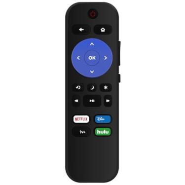 Imagem de Controle remoto de substituição aplicável para Hisense Roku TV 55H8G 65H8G 58R6E3 43R6090G 55R8F 50R6090G 65R8F H6570G 55H8F 32H4F 43H4030F1 58R6E 43H4F 5R6E5R6E6E53 50R 6E3 65R6090G 65R6E3 32H4030F1 50R6E 75R6E3