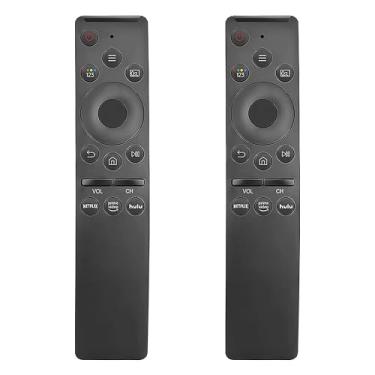 Imagem de Controle remoto universal Joelrise para TVs Samsung – Compatível com Smart TVs Frame, Crystal UHD, Neo QLED, OLED, 4K e 8K – Funciona com Netflix, Prime Video, Hulu (2 peças)