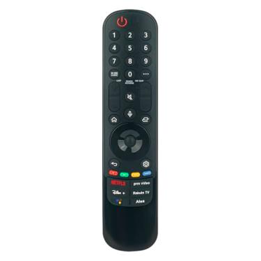 Imagem de Novo controle remoto de voz MR22GA MR22GN para LG MR22GA AKB76039901 Magic Remote TV UHD OLED QNED NanoCell 4K 8K 2020 2021 2022 2023 Modelos OLED42C2PUA OLED55A2PUA OLED65A2AUA OLED77AUA A2PUA