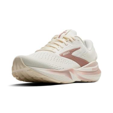 Imagem de Brooks Tênis de corrida feminino Adrenaline GTS 24 Supportive, Coco/ouro rosa/branco, 41 BR