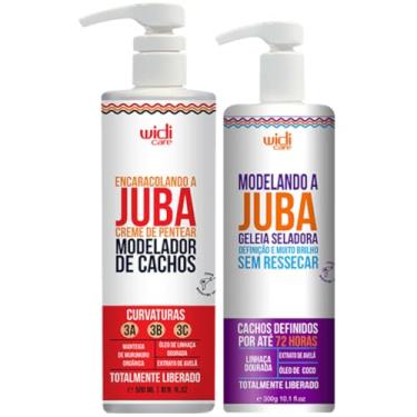 Imagem de Kit Widi Care Juba Creme De Pentear Encaracolando + Geleia Seladora Modelando A Juba