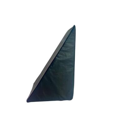 Imagem de Travesseiro Encosto Triangular Anatomico Ortopédico Terapêutico Pós Cirurgico Leitura(Preto)