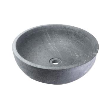 Imagem de Cuba Bojo Pedra De Sabão Pia Bancada Lavabo Lavatório 30cm