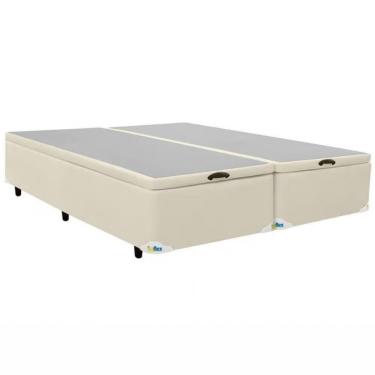 Imagem de Base Box Para Colchão Queen Size Itaflex Universal Com Baú Areia