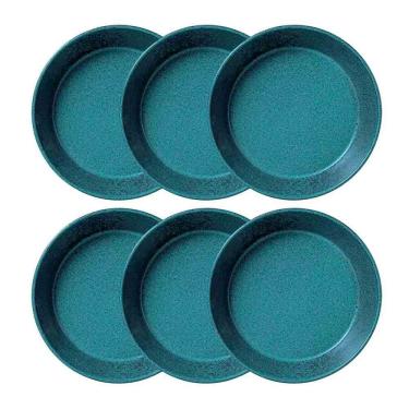 Imagem de Conjunto Com 6 Pratos Fundos Porto Brasil Neo Night Sky Azul