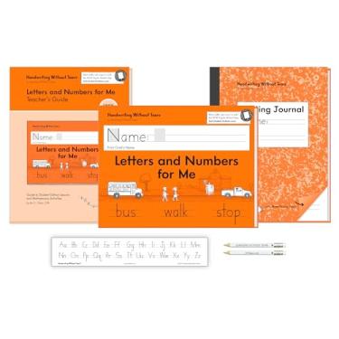 Imagem de Handwriting Without Tears Pacote de impressão de jardim de infância, idade a partir de 3 anos, pré-escolar +, caligrafia sem lágrimas, cadernos de exercícios para estudantes e professores, escola e