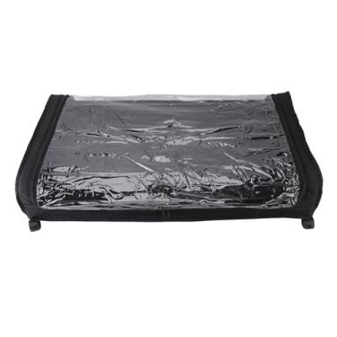 Imagem de Rolando Sob a Gaveta de Armazenamento de Cama, Grande Dobrável Sob a Cama Caixa de Armazenamento Com Rodas de 66 Libras Capacidade Janela Transparente e Etiqueta para Roupas