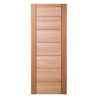 Imagem de Porta Montada PM58 em Madeira Maciça Eucalipto Cruzeiro, 80cm x 210cm