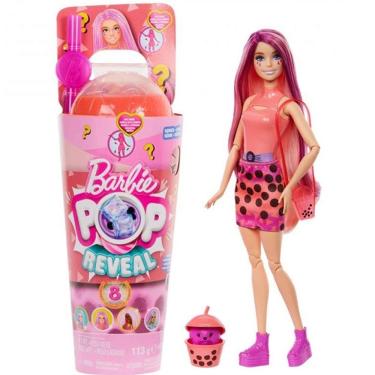 Imagem de Barbie Reveal POP Serie Bubble Tea Surpresa Rosa Mattel HTJ18