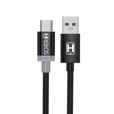 Imagem de Cabo Turbo 2M Tipo-C Para Samsung A06 A16 A26 A36 A56 - Hrebos