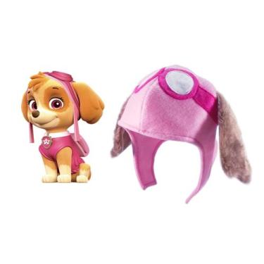 Imagem de Gorro Chapéu Skye Patrulha Canina Tamanho P, M, G, Gg - Fada Madrinha 