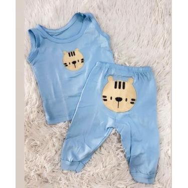 Imagem de Kit roupinha bebê 4 conjuntos temos tamanho P,M,G - Pingo de Gente 