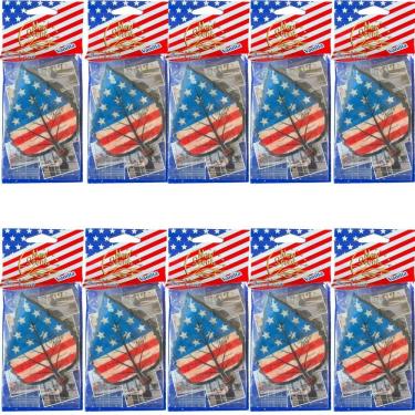 Imagem de Kit 10 Folha Aromatizantes Cheirinho Carro e Ambiente Vanilla Air Leaf New Scent