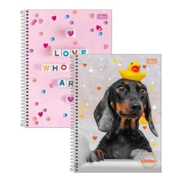 Imagem de Caderno Espiral Tilibra Universitario Capa Dura 16 Matérias Zoom+ Femi