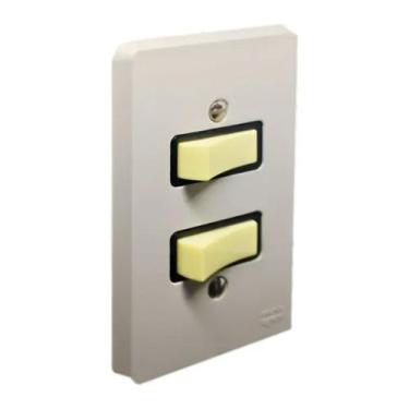 Imagem de Interruptor Simples 2 Mod Silentoque Conj 2110 Pial