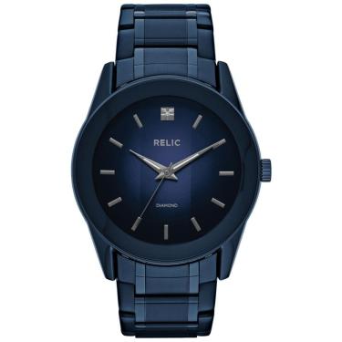 Imagem de Relógio Masculino Analógico Quartzo de Aço Inoxidável, RELIC BY FOSSIL ZR77281, Azul