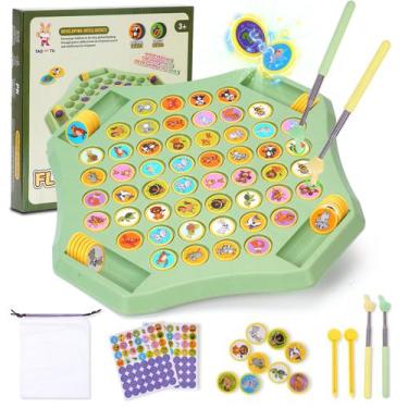 Imagem de Jogo de memória Gencokok Flip Chess, jogo de tabuleiro Fruit Flip, tab