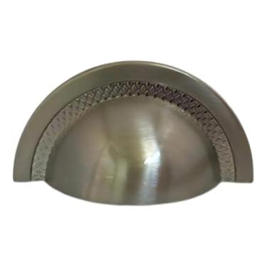 Imagem de PUXADOR SHELL 48 MM ZEN NIQUEL ESCOVADO COM VERNIZ ZP4319.916 CONCHA