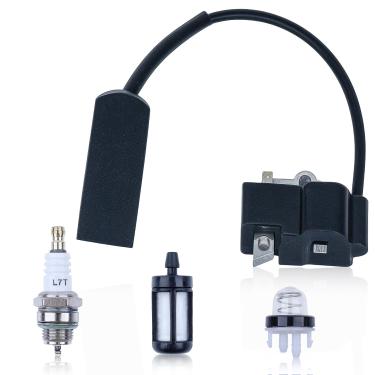 Imagem de Hyceker BR430 Kit de vela de ignição de bobina de ignição para Stihl BR350 BR450 BR 450 430 350 peças de soprador de folhas de mochila SR430 SR440 SR450 pulverizador 4244 400 1303, 4244 400 1307, 4244