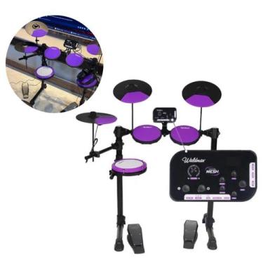 Imagem de Bateria Eletronica Waldman VM-9 (Virtual Mesh 9) - Waldman