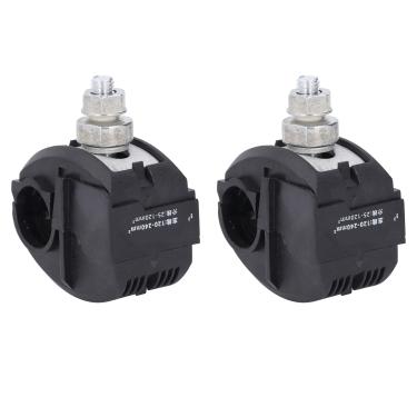 Imagem de Conector de piercing de isolamento conector de emenda de cabos múltiplos 1kv de alta tensão de baixa tensão Conector de cabo isolado aterrado para iluminação de rua Industrial (JJC-7)