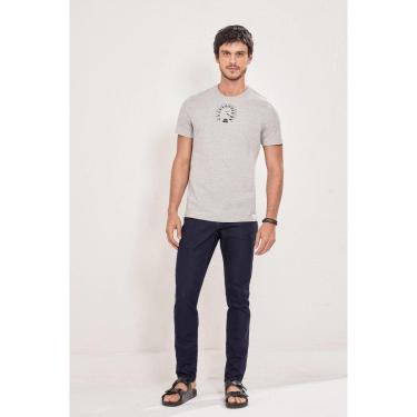 Imagem de Calça Jeans Lado Avesso Skinny Azul Escuro Tam. 42-Masculino