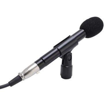 Imagem de Dpofirs Condensador Profissional Microfone XLR Conexão, Microfone de Instrumentos, MIC de Estúdio de Baixo Ruído para Gravar o Podcasting Live Performance
