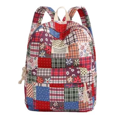 Imagem de Mochila SANMU, leve, retrô, estilo étnico, veludo