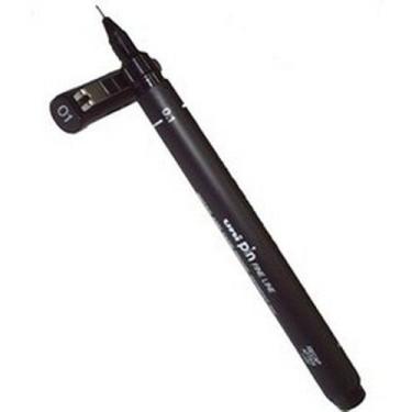 Imagem de Caneta uniball nankim uni pin 0.1 preto - 657000