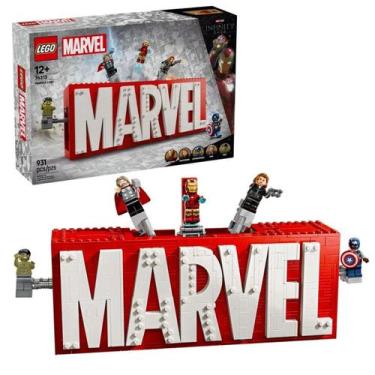 Imagem de Lego Marvel Vingadores Original 76313 Logo Com Minifiguras 931 Peças